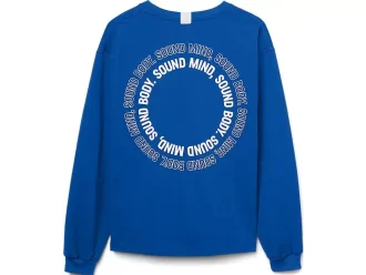 Grafische lange mouwen T-shirt