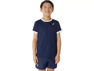 JONGENS TENNIS TOP MET KORTE MOUWEN