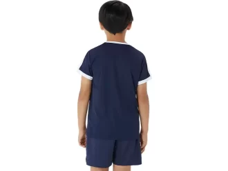 JONGENS TENNIS TOP MET KORTE MOUWEN