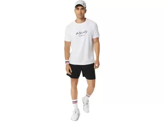 Klassieke grafische heren-T-shirt