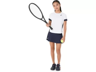 MEISJES TENNIS TOP MET KORTE MOUWEN