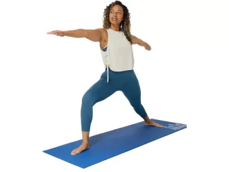 NAGINO FLEX HEATHER MOUWLOZE TOP