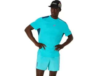 PADELBAAN TOP MET KORTE MOUWEN